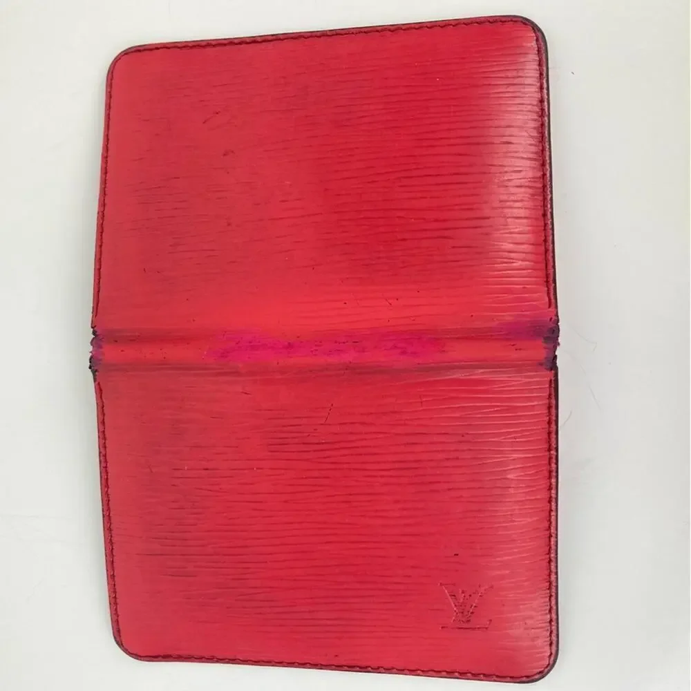 LOUIS VUITTON Epi Leather Card Holder